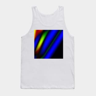 red blue green abstract texture background pattern Tank Top